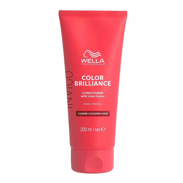 Wella Invigo Color Brilliance Conditioner Coarse 200ml - Hairdressing Supplies