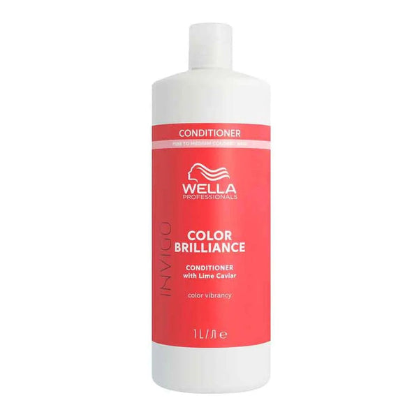 Wella Invigo Color Brilliance Conditioner Fine 1000ML - Hairdressing Supplies