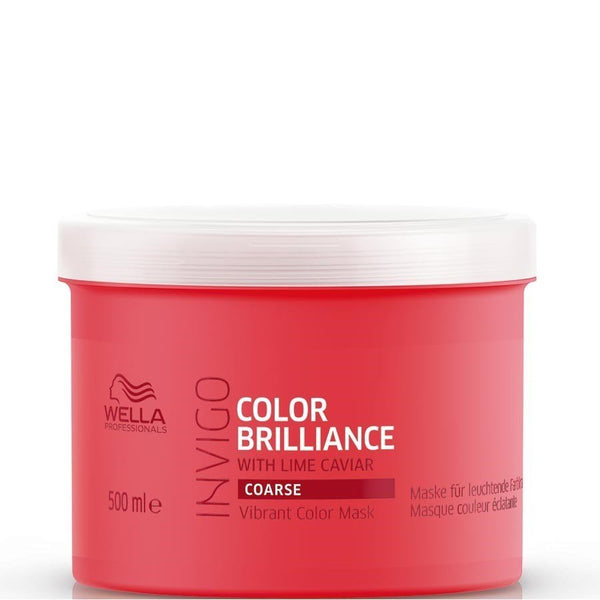Wella Invigo Color Brilliance Mask Coarse 500ml - Hairdressing Supplies