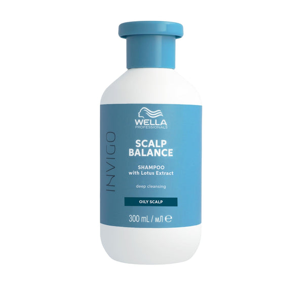 Wella Invigo Scalp Balance Oily Scalp Shampoo 300ml - Hairdressing Supplies