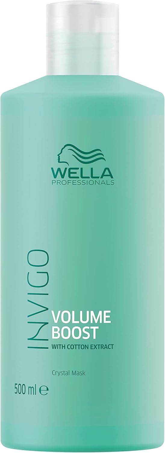 Wella Invigo Volume Boost Crystal Mask 500ML - Hairdressing Supplies