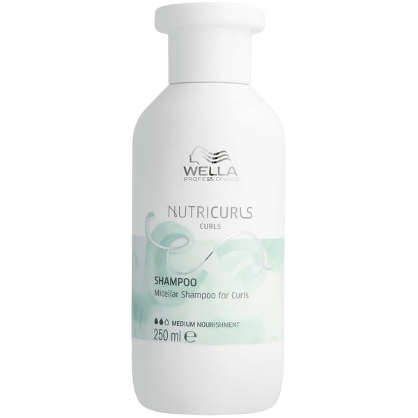 Wella Nuritcurls Shampoo 250ml - Hairdressing Supplies
