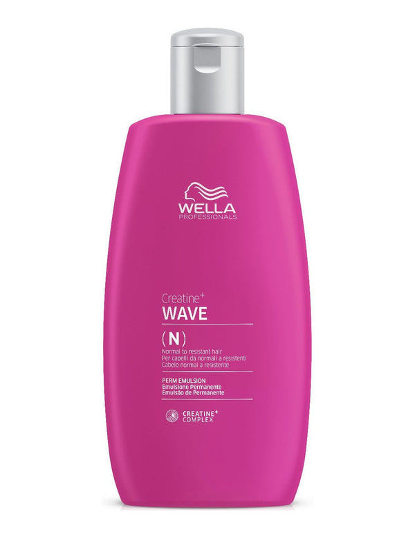 Wella Perm Creatine + Wave Perm Lotion for Natural to Resistant Hair - Hairdressing Supplies