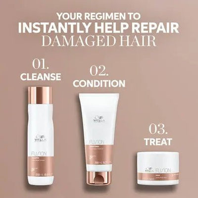 Wella Professionals Fusion Intense Repair Shampoo 1000ml - Hairdressing Supplies