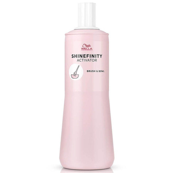 Wella Professionals Shinefinity Activator 2% 1000ml - Brush - Hairdressing Supplies