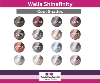 Wella Professionals Shinefinity Semi Permanent Hair Colour 60ml - Hairdressing Supplies