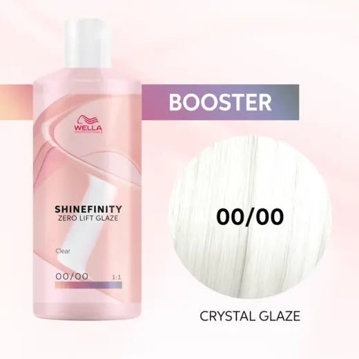 Wella Professionals Shinefinity Zero Lift Glaze Clear 00/00 500ml - Hairdressing Supplies