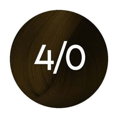 4/0 wella brown hair colour