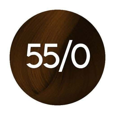 55/0 wella brown hair color