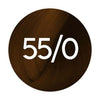 55/0 wella brown hair color