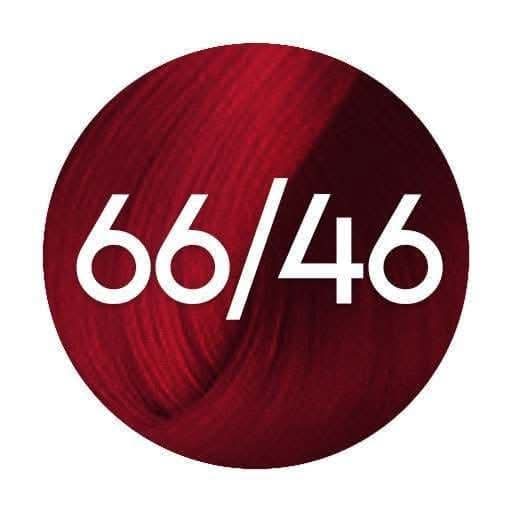 66/46 red wella colour