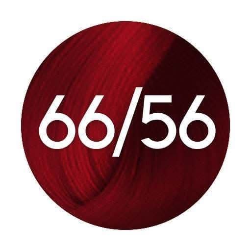 66/56 wella - red hair dye wella