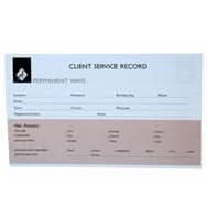 Agenda Record Cards Perm - Hairdressing Supplies