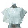 DMI Disposable Shoulder Capes (100x) - white disposable salon gown - Hairdressing Supplies
