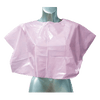 DMI Disposable Shoulder Capes (100x) - Hairdressing Supplies - pink disposable cape