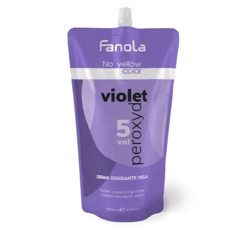Fanola Color Violet Peroxide 5 Vol - 1000ml - Hairdressing Supplies