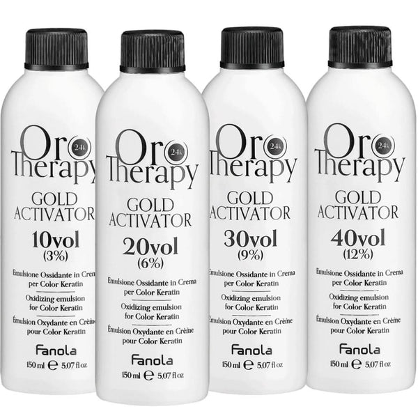 Fanola Oro Therapy Gold Activator Oro Puro 150ml - Hairdressing Supplies