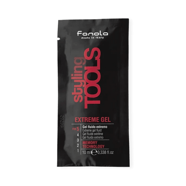 Fanola Styling Tools Extreme Gel Sachet - 10ml - Hairdressing Supplies