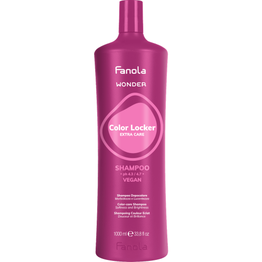 Fanola Wonder Color Locker Shampoo 1000ml - Hairdressing Supplies