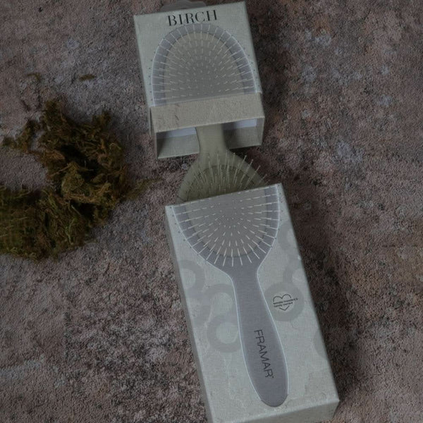 Framar Neutrals Detangle Brush - Birch - Hairdressing Supplies