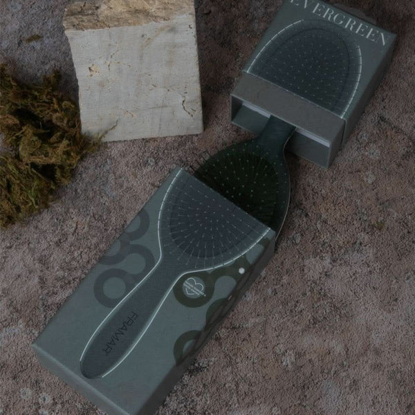 Framar Neutrals Detangle Brush - Evergreen - Hairdressing Supplies