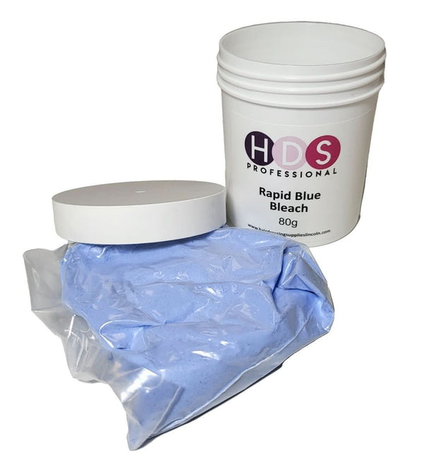 HDS Professional 80 grams Blue Bleach - Hairdressing Supplies