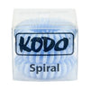 Kodo Baby Blue Spiral Hair Bobbles - Hairdressing Supplies