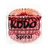 Kodo Rustic Red Spiral Hair Bobbles - Hairdressing Supplies