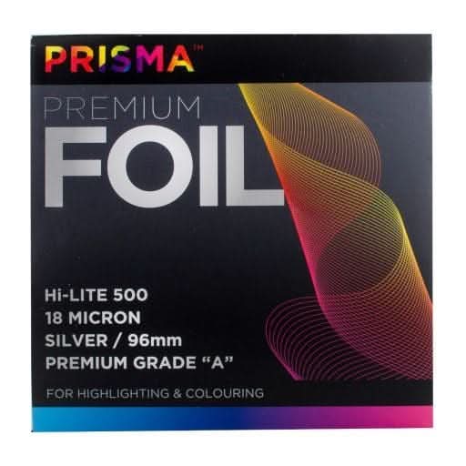 Prisma Silver Foil - 500m - Hairdressing Supplies