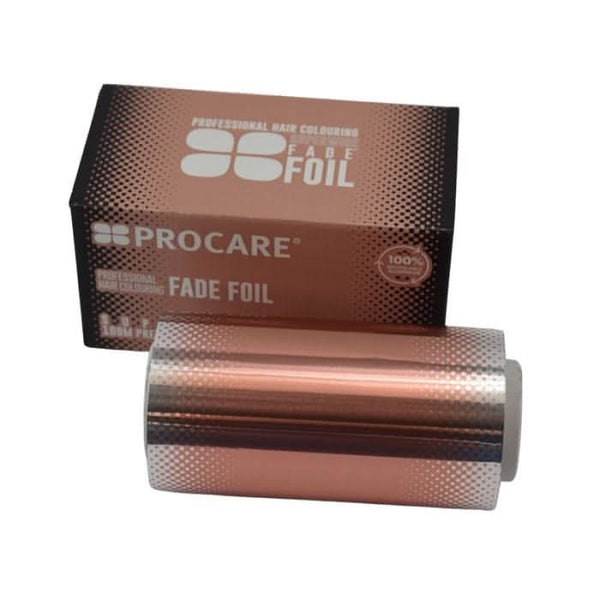 ProCare Premium 12cm x 100m Rose Gold Wide Foil - Hairdressing Supplies