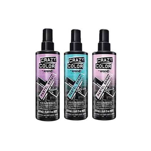 Renbow Crazy Color Pastel Spray Semi Permanent Hair Colour 250ml - Hairdressing Supplies
