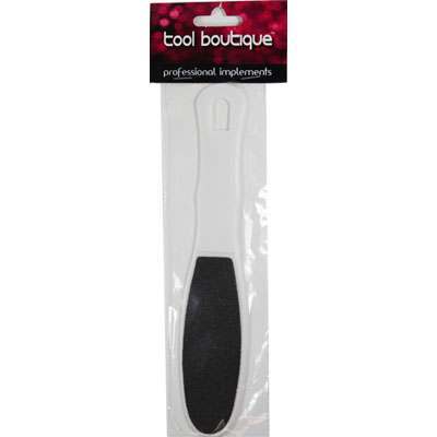 Tool Boutique Large Foot File White / Clear - Hairdressing Supplies