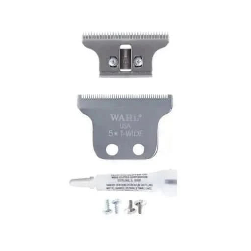 WAHL Detailer Extra Wide T-Wide Replacement Blade Set - Hairdressing Supplies