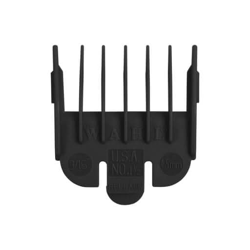 Wahl No 1 1/2 Attachment Comb Black - Hairdressing Supplies