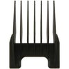 WAHL No.6 Attachment Comb 18Mm Black Plastic Slide On - Hairdressing Supplies
