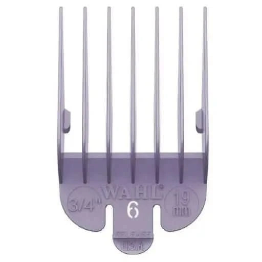 WAHL No.6 Attachment Comb 19mm (3/4") Cut Lavender - Hairdressing Supplies