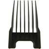 WAHL No.8 Attachment Comb 25mm Black Plastic Slide On - Hairdressing Supplies