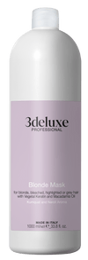 3deluxe Professional Blonde Mask 1000ml - Hairdressing Supplies
