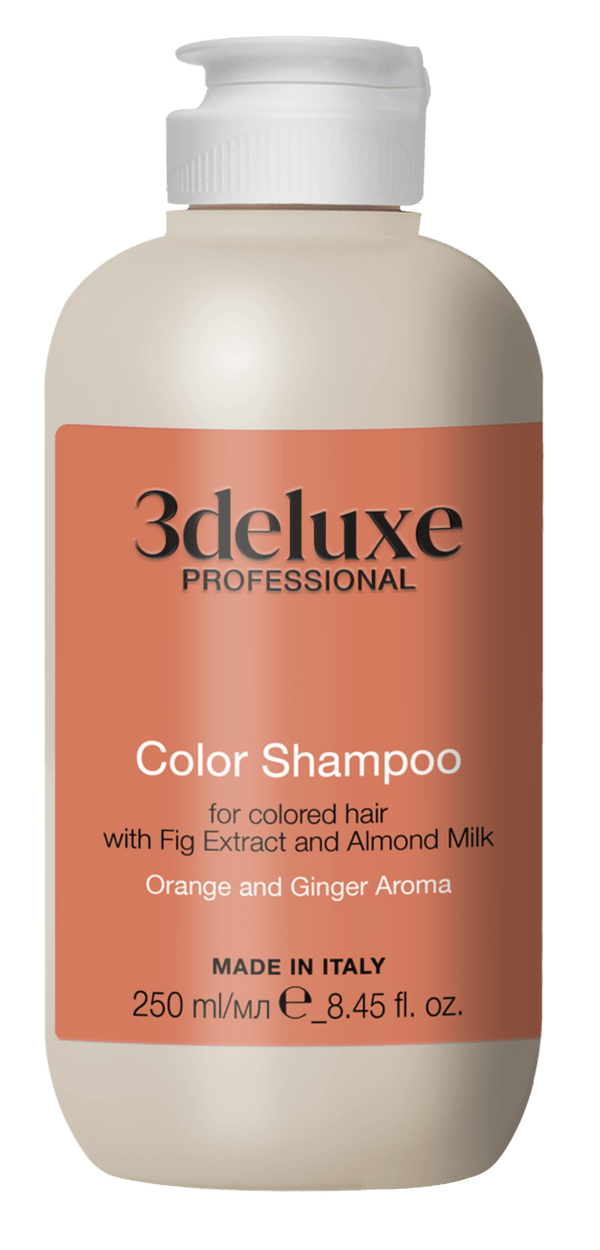 3deluxe Professional Color Shampoo 250ml - Hairdressing Supplies