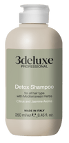 3deluxe Professional Detox Shampoo 250ml - Hairdressing Supplies