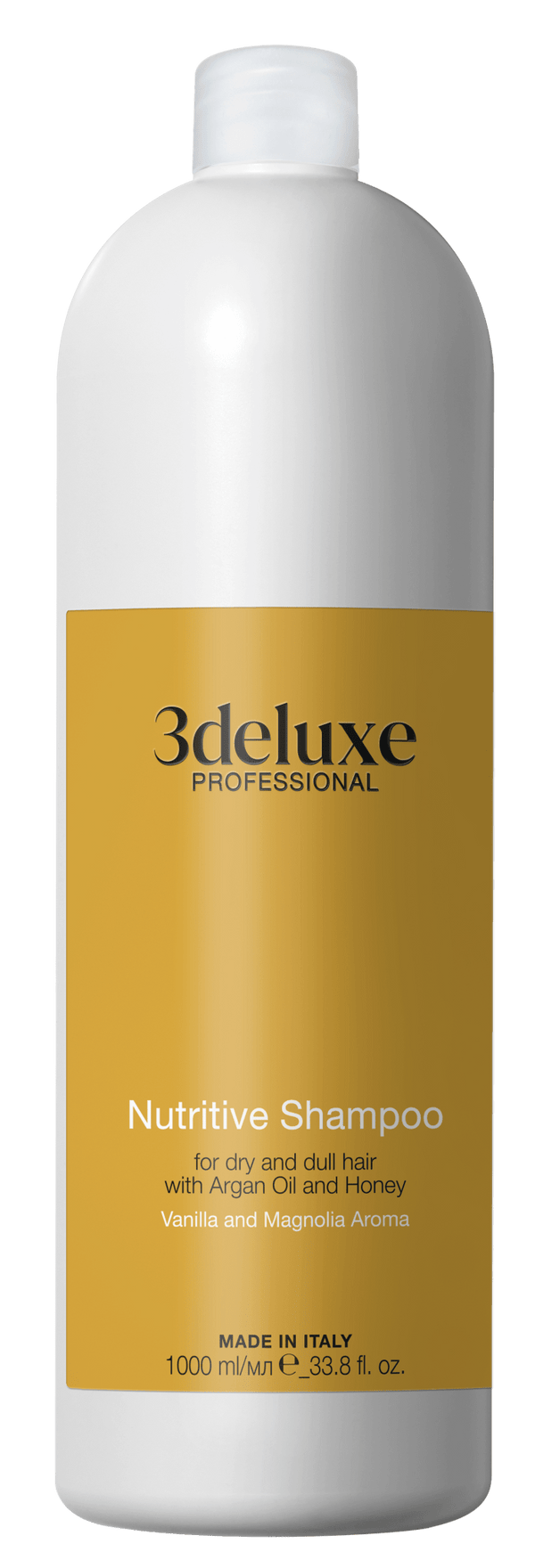 3deluxe Professional Nutritive Shampoo 1000ml - Hairdressing Supplies