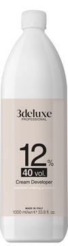 3deluxe Professional Professional Cream Peroxide Developer 1000ml - Hairdressing Supplies