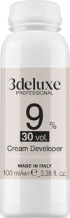 3deluxe Professional Professional Cream Peroxide Developer 100ml - Hairdressing Supplies