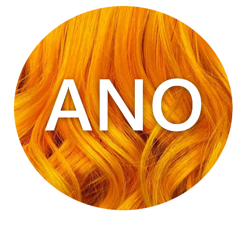 Anarchy Neon Orange ANO hair colour swatch