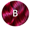 Bordeaux B hair colour swatch
