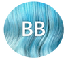 Bubblegum Blue BB hair colour swatch
