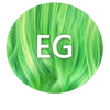 Emerald Green EG hair colour swatch