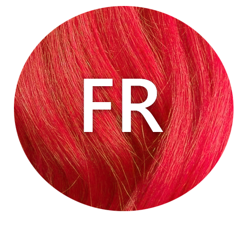 Fire Red FR hair colour swatch