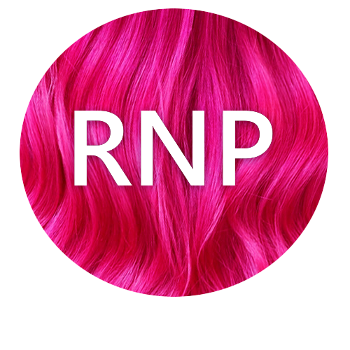 Rebel Neon Pink RNP hair colour swatch