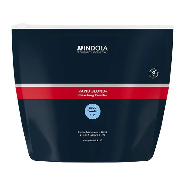 Indola Rapid Blond+ Dust Free Blue Bleaching Powder 450g